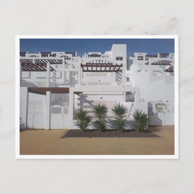 Cartão Postal Mojacar, Andaluzia (Espanha) (Frente)