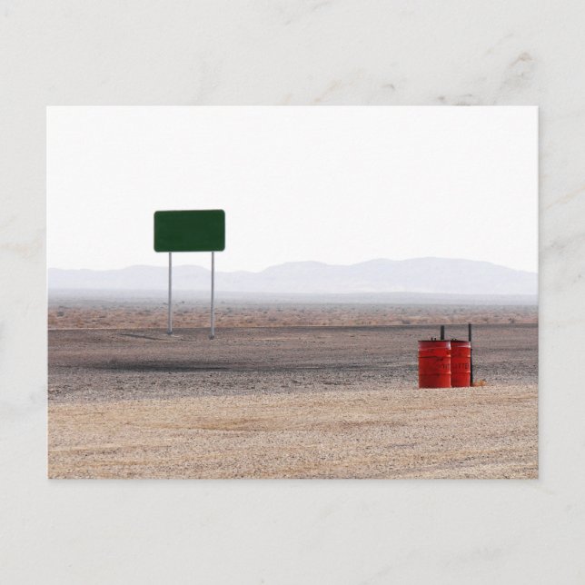 Cartão Postal Mojave Desert Nevada (Frente)