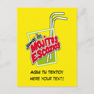 CARTÃO POSTAL MOJITOS ESCOZIOS