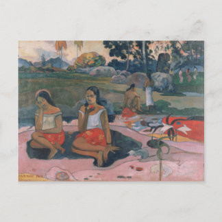 Cartão Postal Mola Sacra: Sonhos Doces - Paul Gauguin