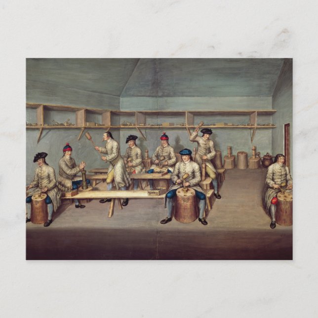 Cartão Postal Moldagem das Pellets em Pó (Frente)