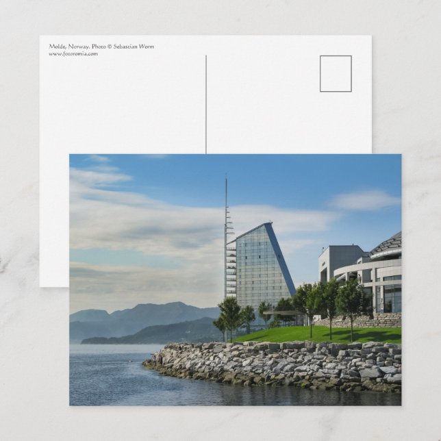 Cartão Postal Molde Norway (Frente/Verso)