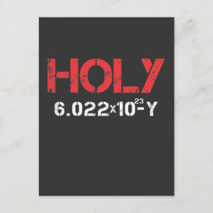Cartão Postal Mole Carbon Chemistry Santa Moley Avogadro Science