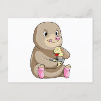 Mole como jogador com Joystick