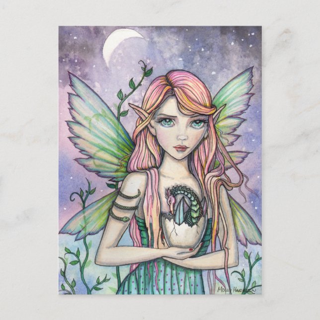 Cartão Postal "Molly harrison lustrations" (Frente)