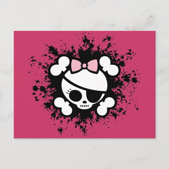 Cartão Postal Molly Splat (Frente)