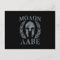 Molon Labe Spartan Warrior Laurels