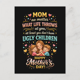 Cartão Postal Mom’s Laughing Love