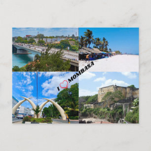 Cartão postal Mombasa
