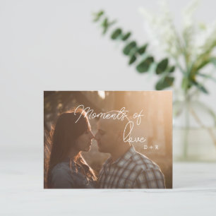 Cartão Postal Momentos de amor, casal no amor