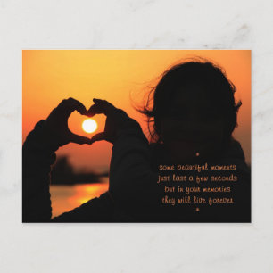 Cartão Postal Momentos Especiais - Amor
