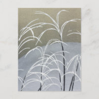 Momoyogusa Flores Vintage Cartão-Postal Japonês