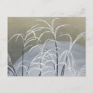 Cartão Postal Momoyogusa Flores Vintage Japonês