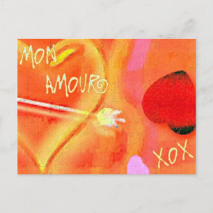 Cartão Postal Mon Amour