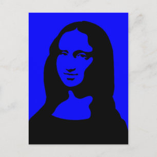 Cartão Postal Mona Colorida