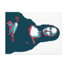 Cartão postal Mona Lisa