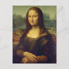 Cartão Postal Mona Lisa by Leonardo Da Vinci