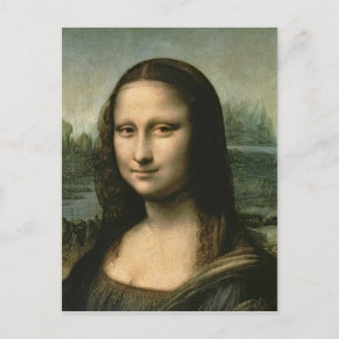 Cartão Postal Mona Lisa, c.1503-6