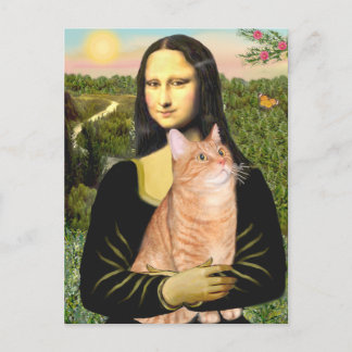 Cartão Postal Mona Lisa - Orange Tabby SH 46