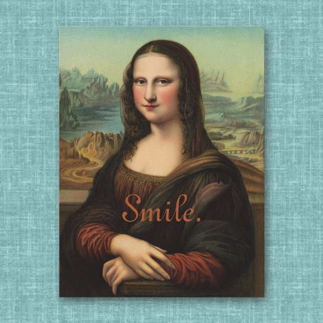 Cartão Postal Mona Lisa Smile (Criador carregado)