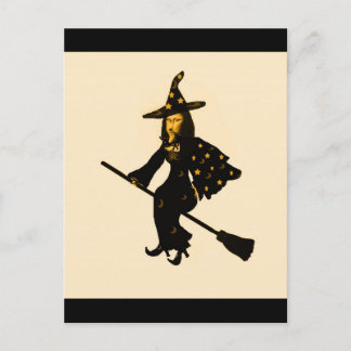 Cartão Postal "Mona Lisa vai para o Halloween Party"*
