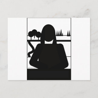 Cartão Postal Mona Picto