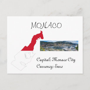 Cartão Postal Mônaco