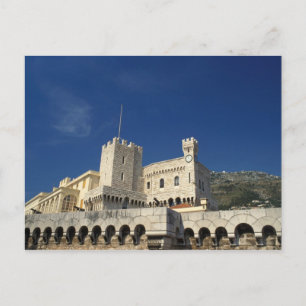 Cartão Postal Mônaco, Cote d'Azur, Palácio do Príncipe.