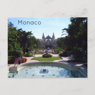 Cartão Postal Mônaco Monte Carlo