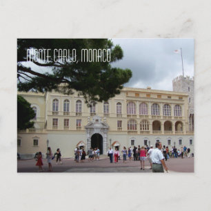 Cartão Postal Mônaco no famoso Palácio Monte Carlo