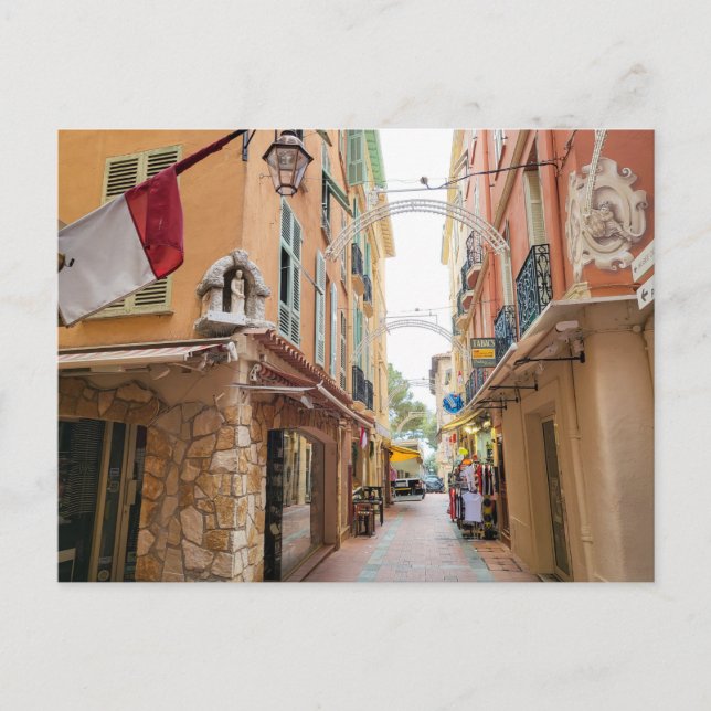 Cartão Postal Mônaco Ville (Frente)