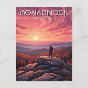 Cartão Postal Monadnock New Hampshire Viagem