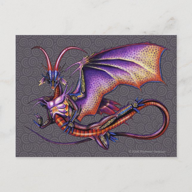 Cartão postal Monarch Dragon (Frente)