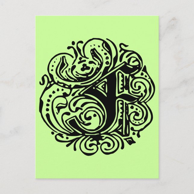 Cartão Postal Monarquia "F" (Frente)