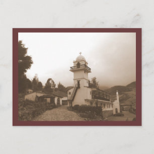 Cartão Postal Monastério Venezuela Montanhas Andes