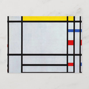 Cartão Postal Mondrian - Place de la Concorde