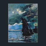 Cartão Postal Monet A Seascape Shipping<br><div class="desc">Monet A Seascape Shipping</div>