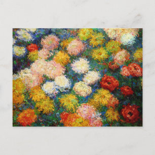 Cartão Postal Monet - Chrysanthemums, 1897