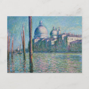 Cartão Postal Monet - Le Grand Canal
