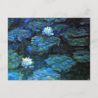 Monet - Lírios Azuis