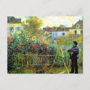 Cartão Postal Monet - Lírios Hídricos (turquesa), 1915