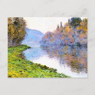 Cartão Postal Monet - Margens do Sena em Jenfosse