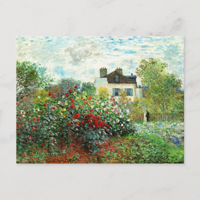 Cartão Postal Monet - O Jardim do Artista na Argentina (Frente)