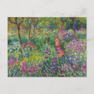 Cartão Postal Monet "O Jardim Íris em Giverny"