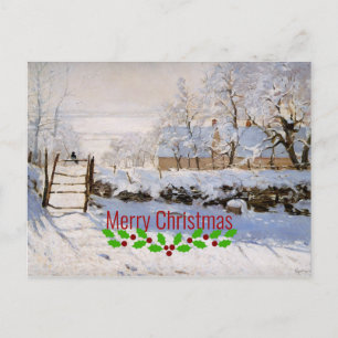 Cartão Postal Monet - O Mágico - Feliz Natal