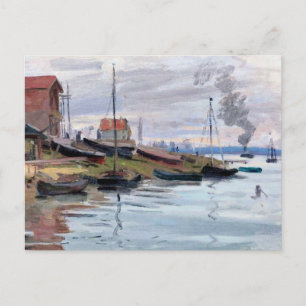 Cartão Postal Monet - O Sena em Petit-Gennevilliers