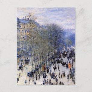 Cartão Postal Monet Painting