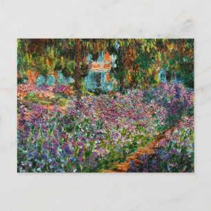 Cartão Postal Monet The Artist Garden at Giverny 