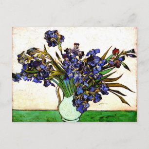 Cartão Postal Monet - Vase com irrisões