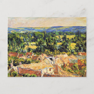 Cartão Postal Monet - Vista da Vila de Giverny